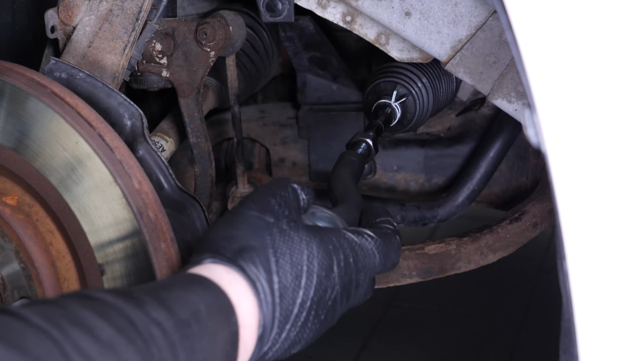 Install the new outer tie rod