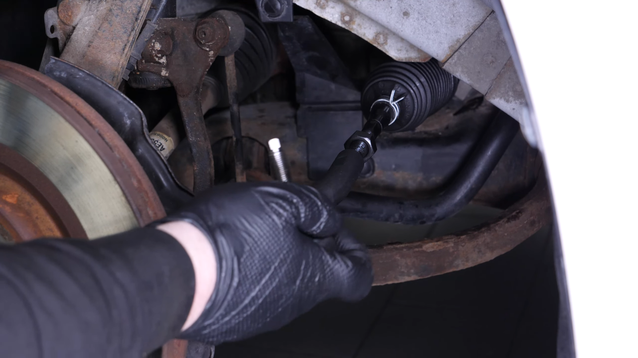 Install the new outer tie rod
