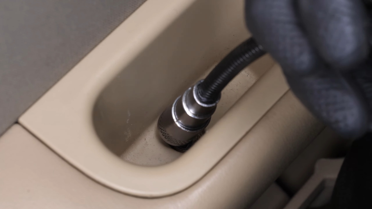 Disconnect the power window controls