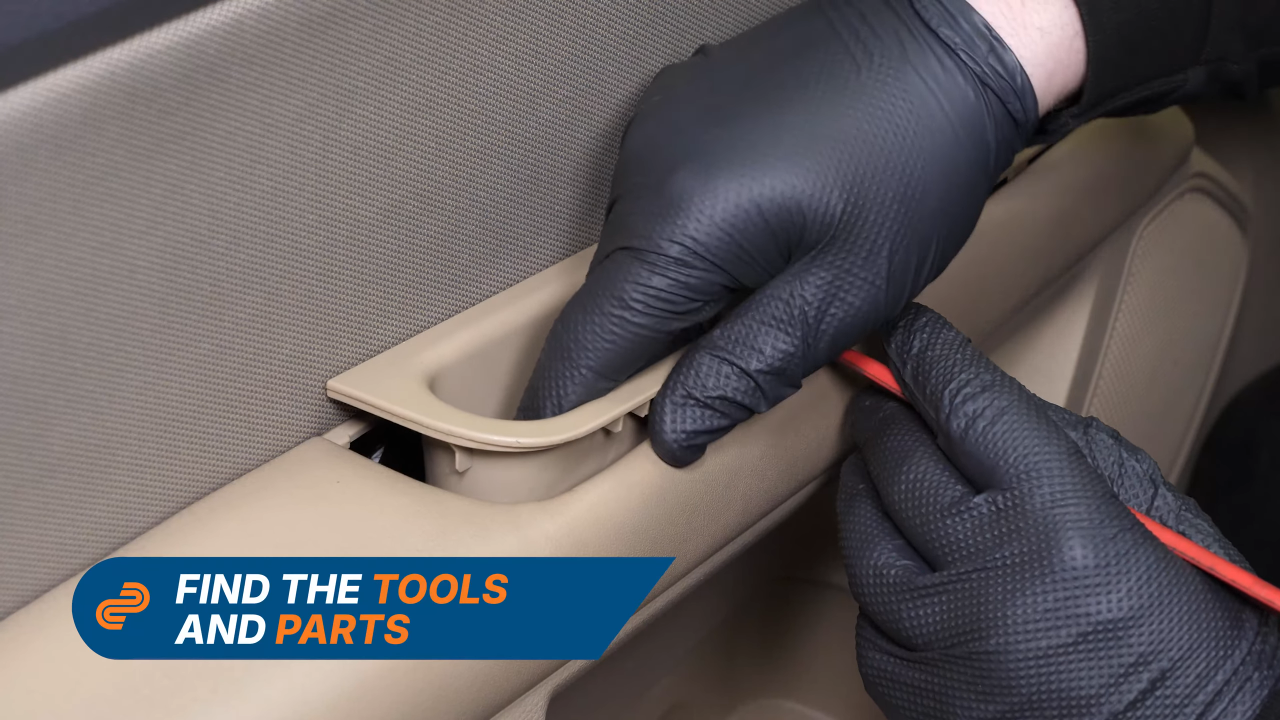 Disconnect the power window controls