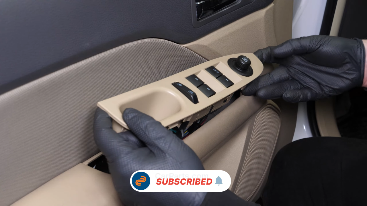 Disconnect the power window controls