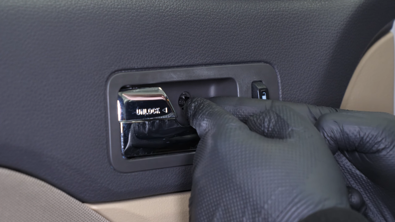 Remove the door trim