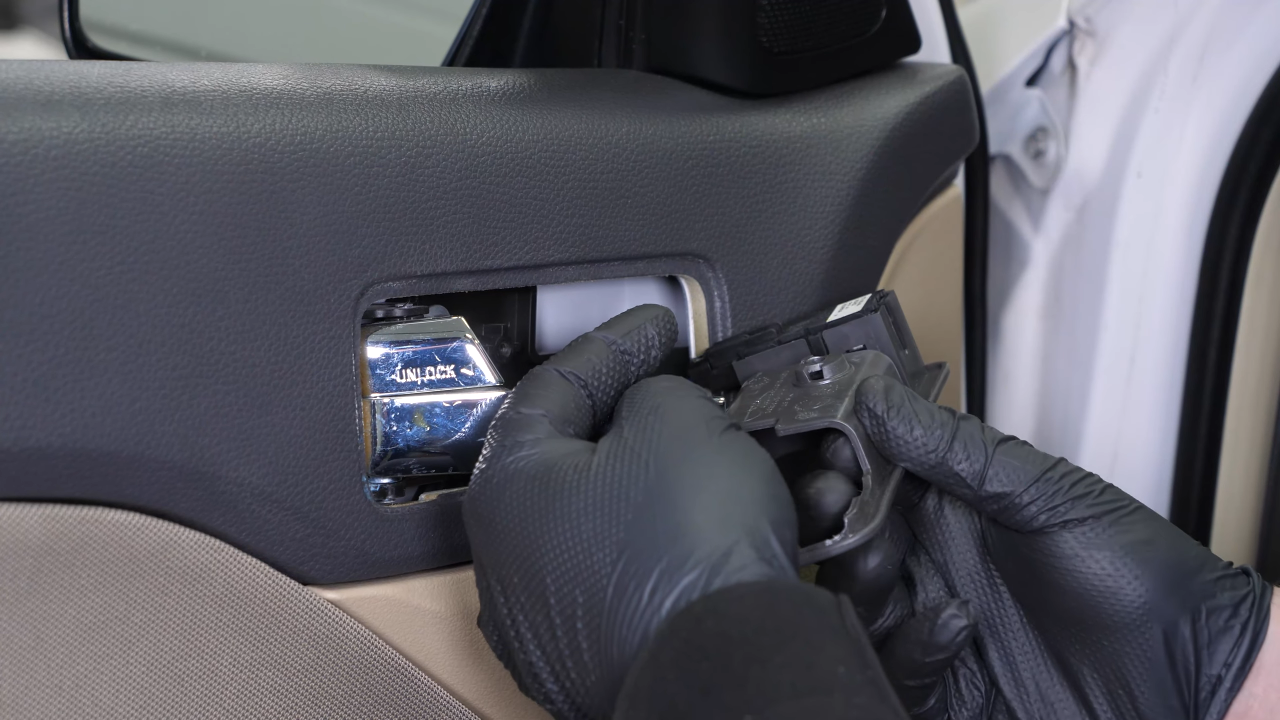 Remove the door trim