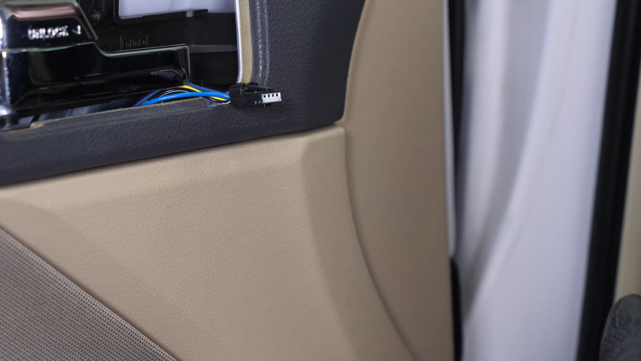 Remove the door trim