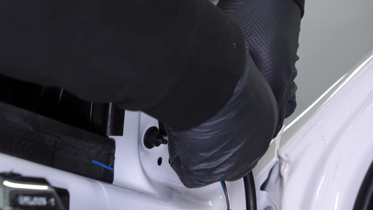 Remove the side view mirror