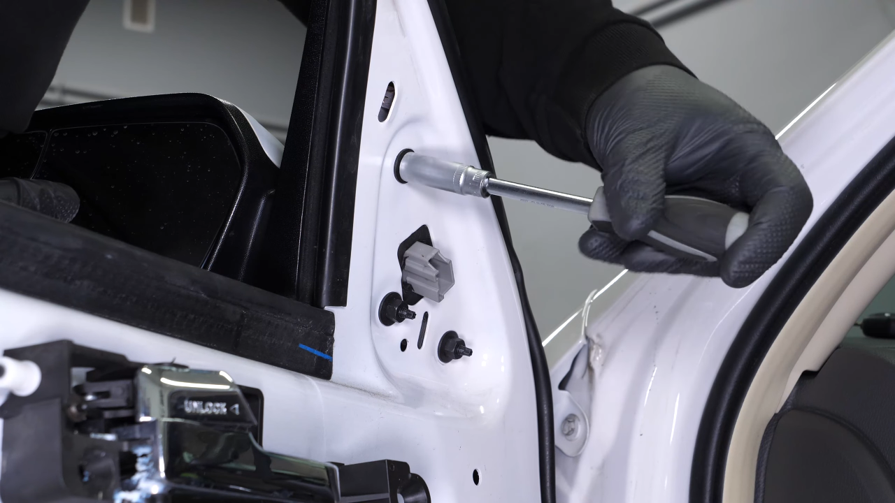 Remove the side view mirror