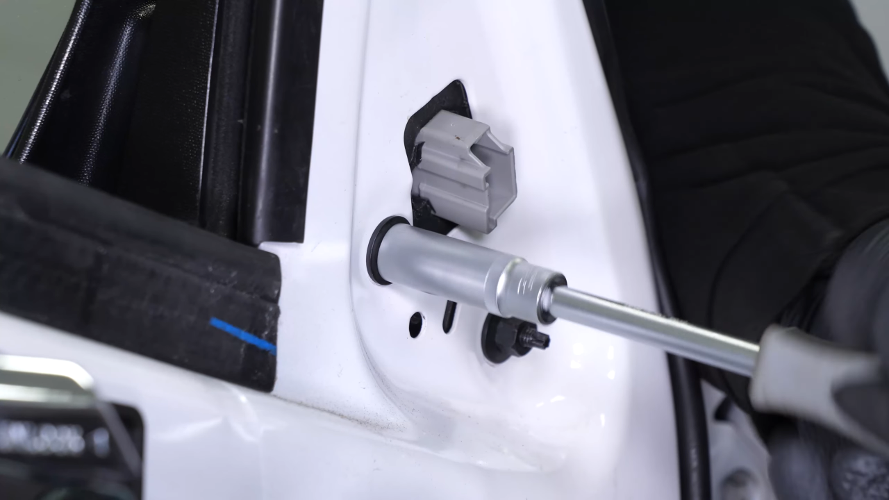 Remove the side view mirror