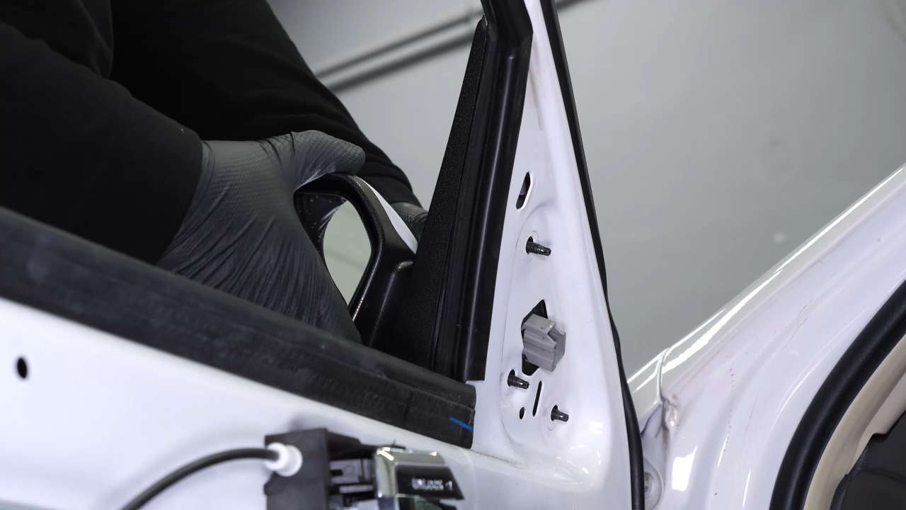 Remove the side view mirror