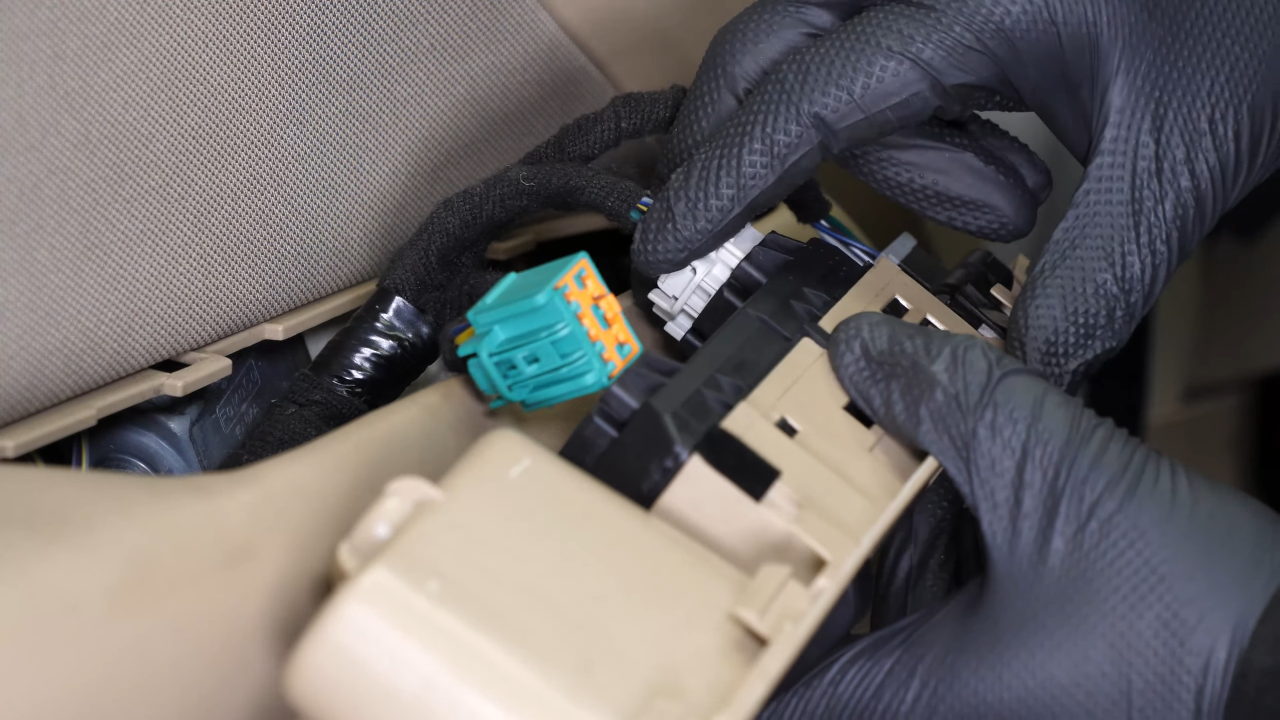 Reconnect the power window controls