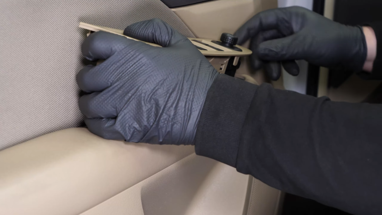 Reconnect the power window controls
