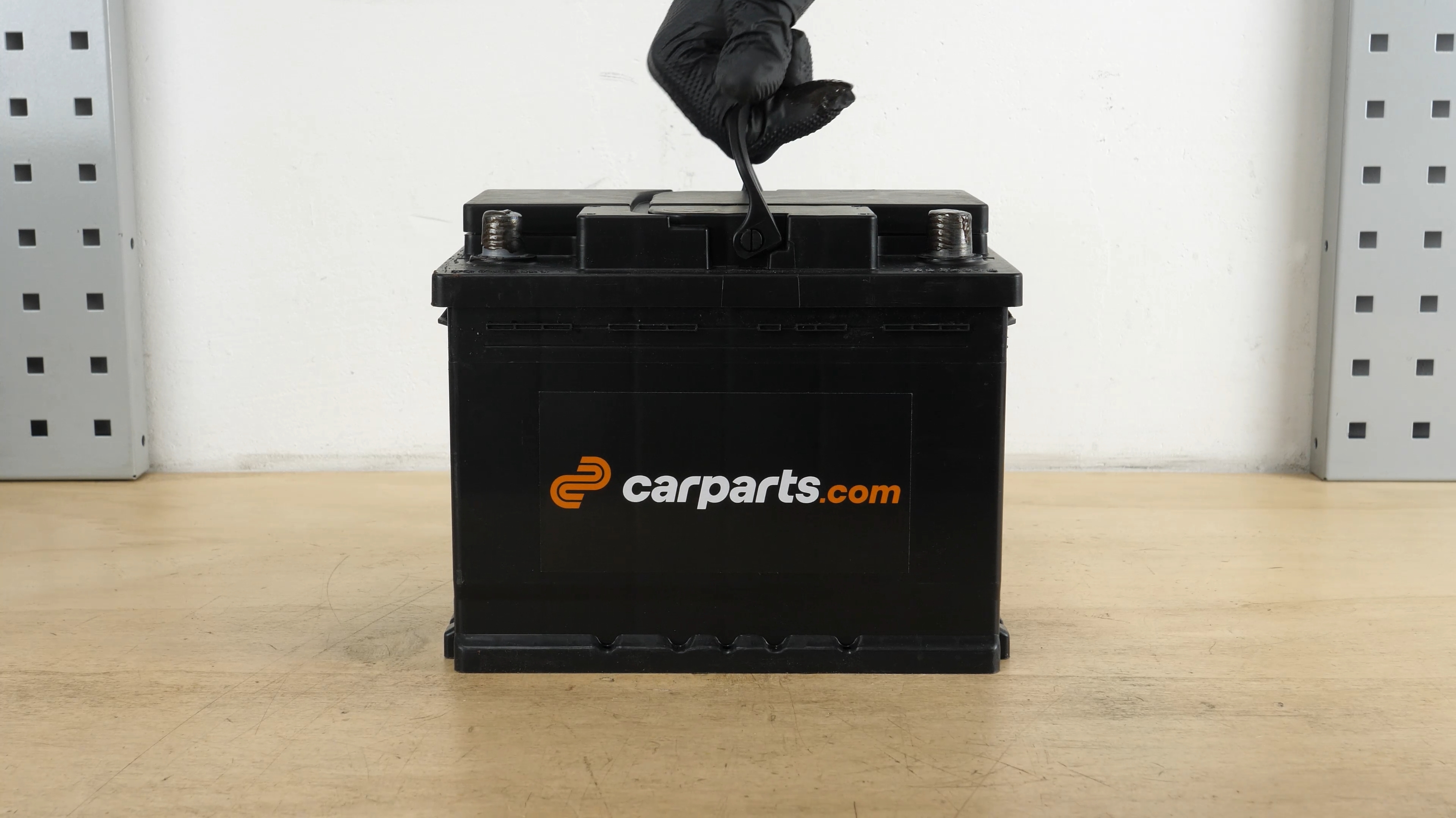 Put the positive terminal back on