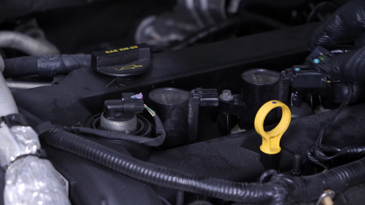 Disconnect the ignition coil
