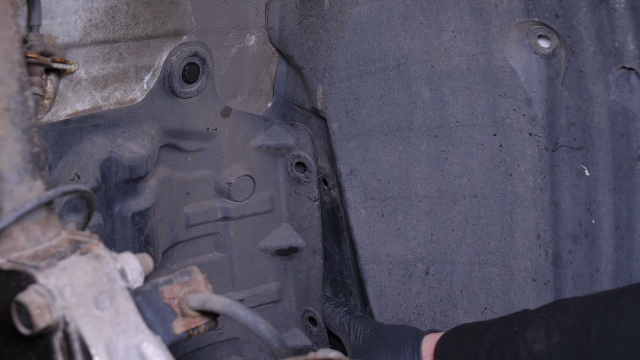 Remove the mudguard