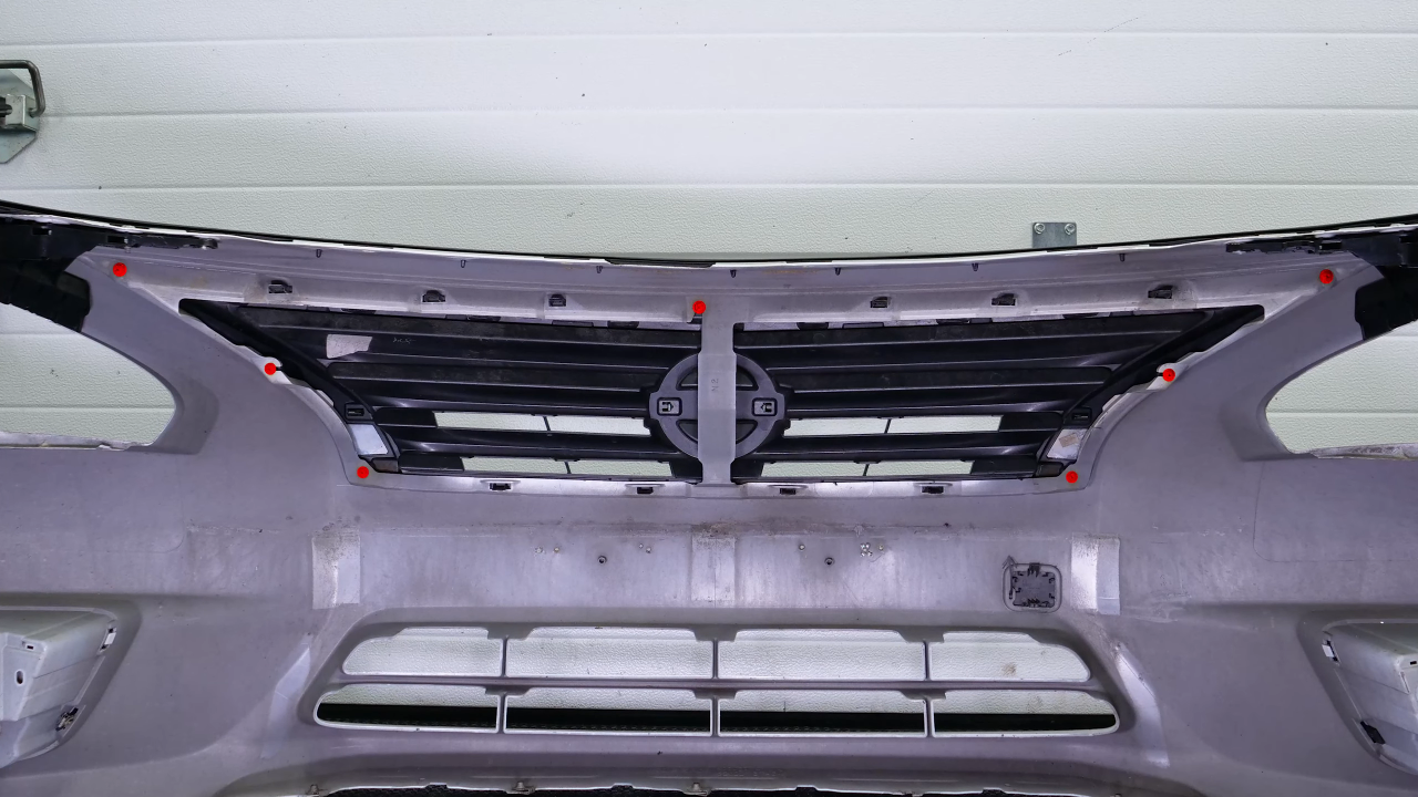 Remove the grille assembly