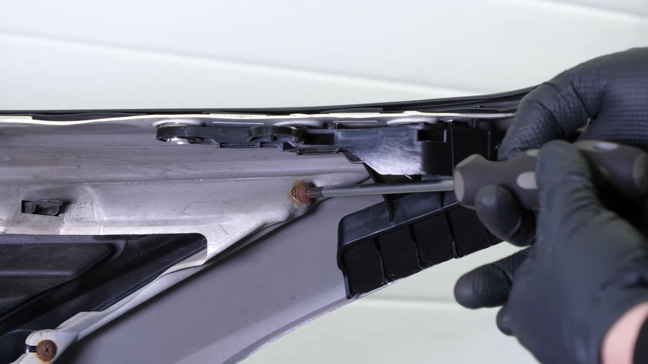Remove the grille assembly