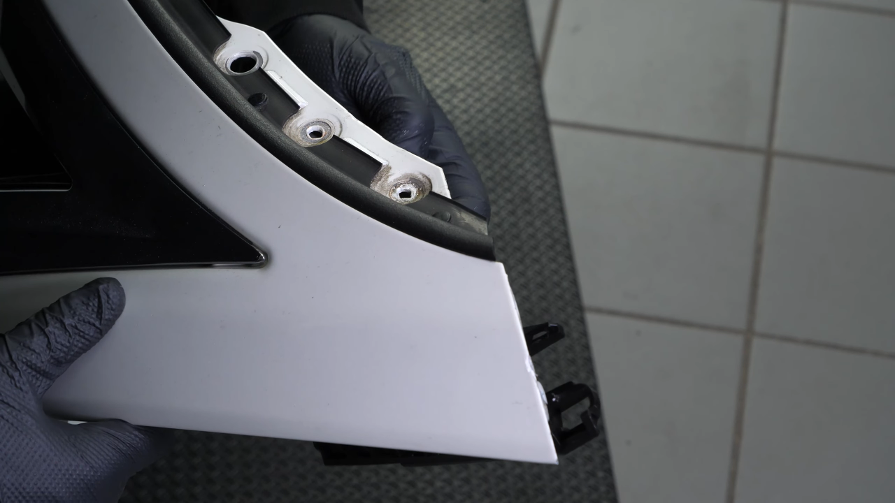 Install the front bumper brackets