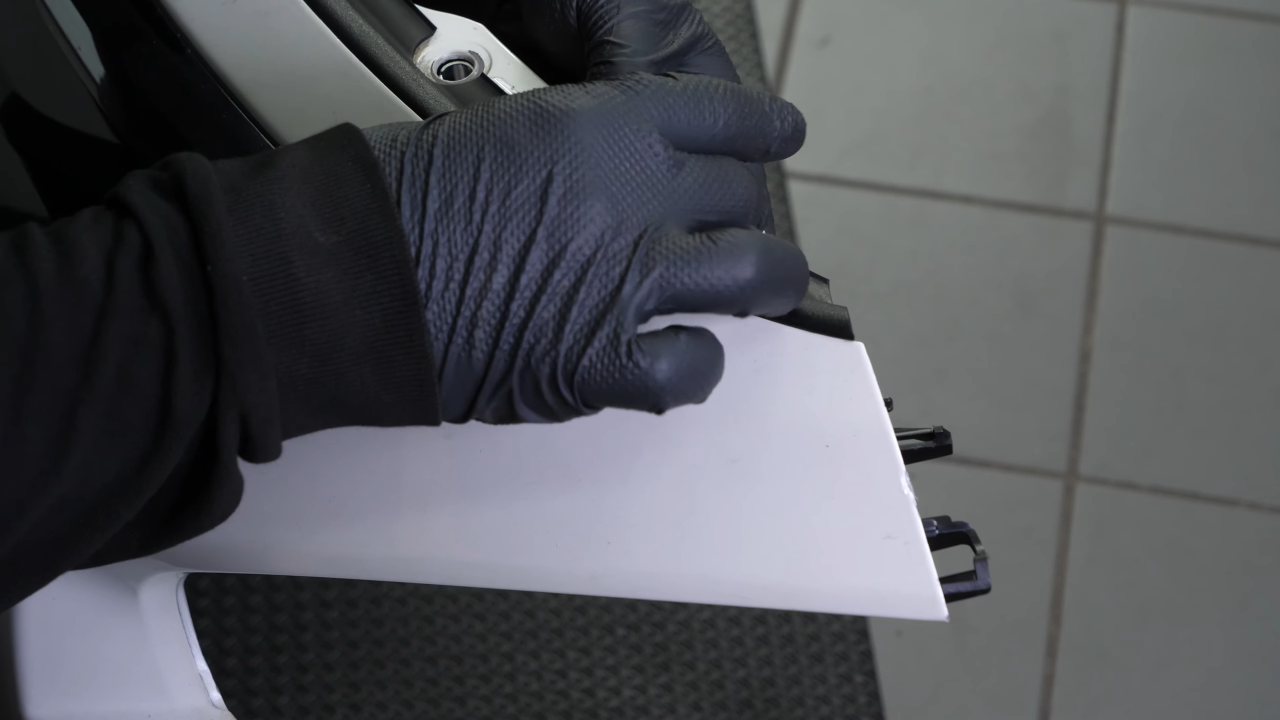 Install the front bumper brackets