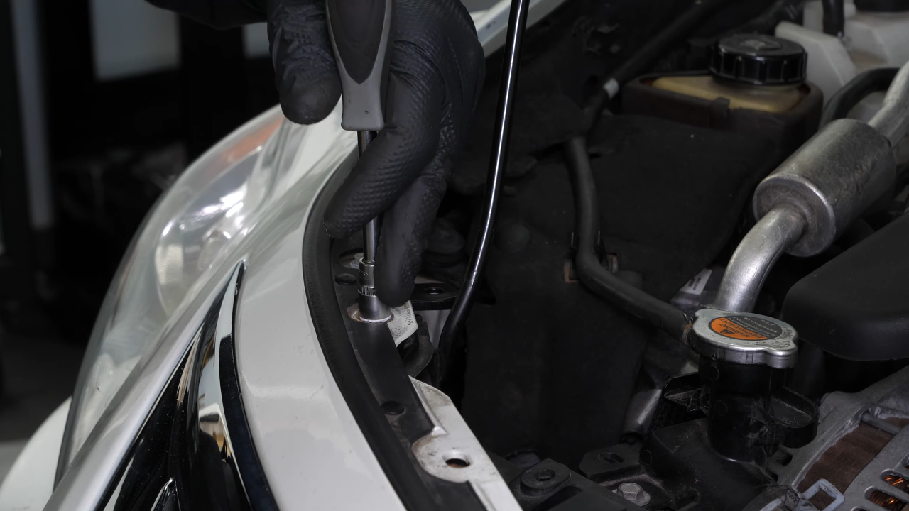 Reinstall the bumper cover