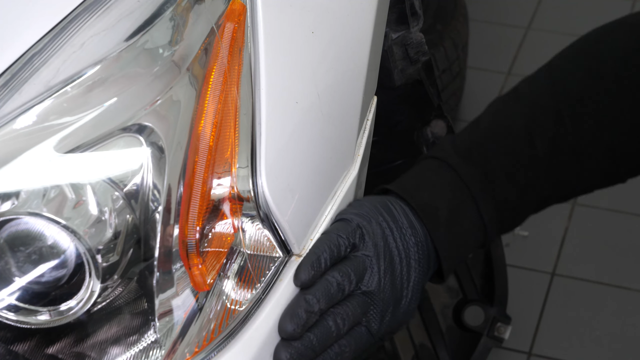 Reinstall the bumper cover