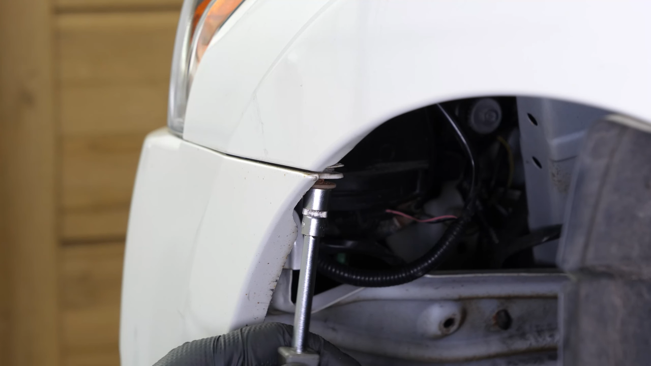 Reinstall the bumper cover