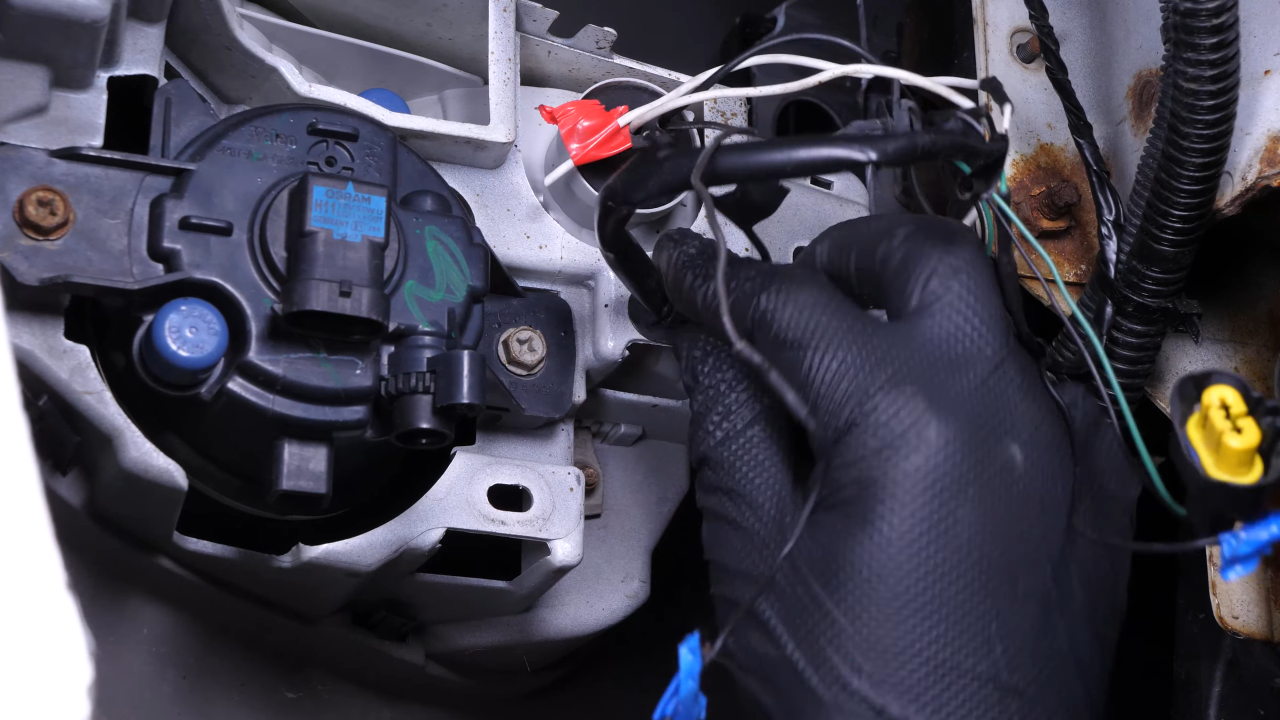 Put the components back in place