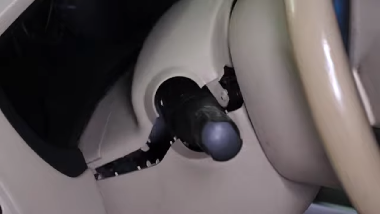 Remove the steering column cover