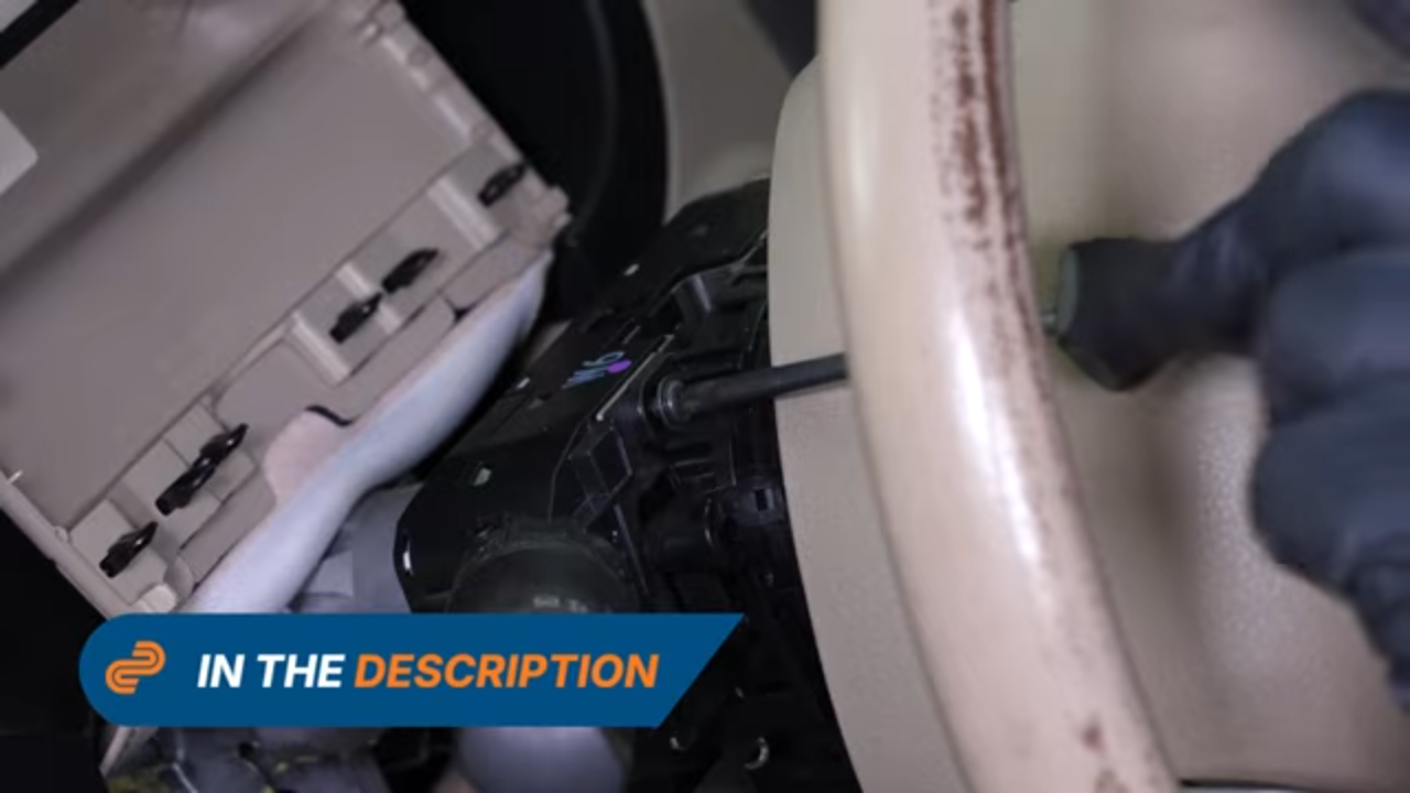 Remove the turn signal switch