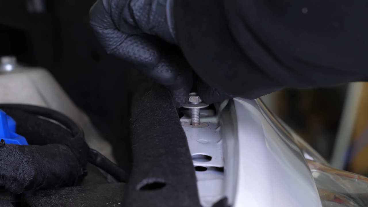 Remove the headlight housing