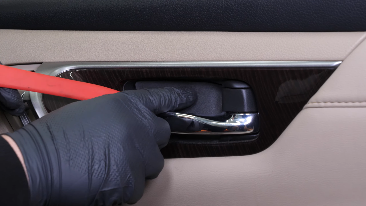 Disconnect the power window controls