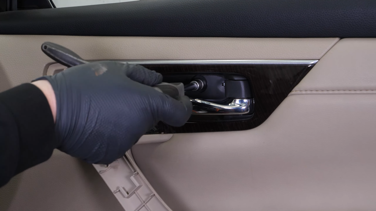 Disconnect the power window controls