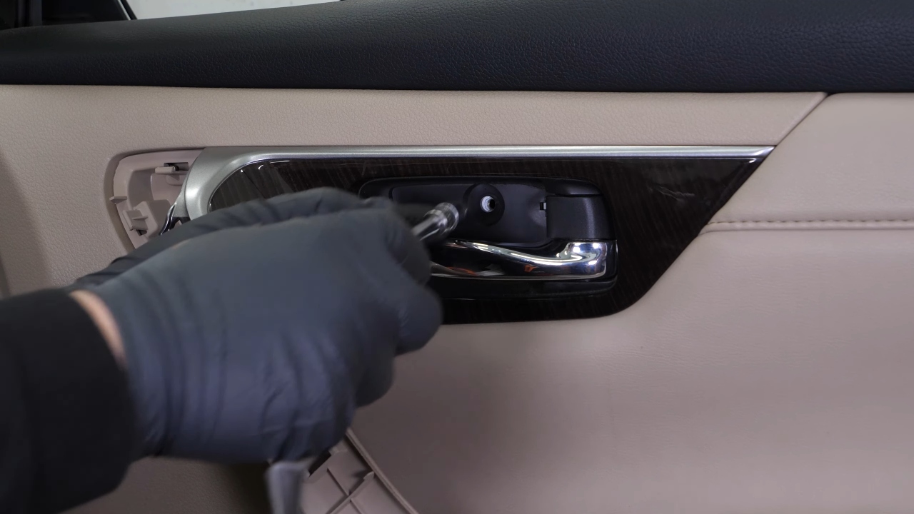 Disconnect the power window controls
