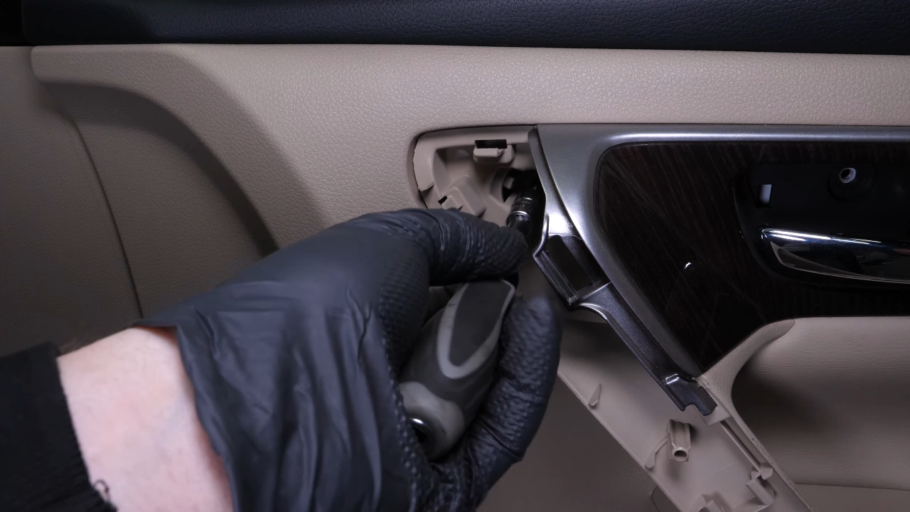 Disconnect the power window controls
