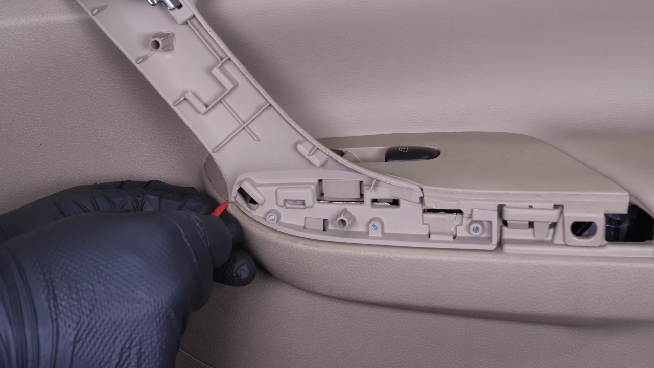 Disconnect the power window controls