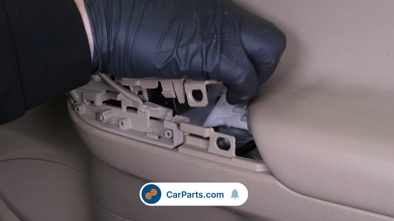 Disconnect the power window controls