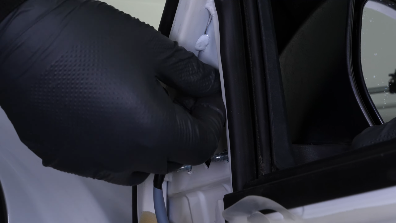 Remove the side view mirror