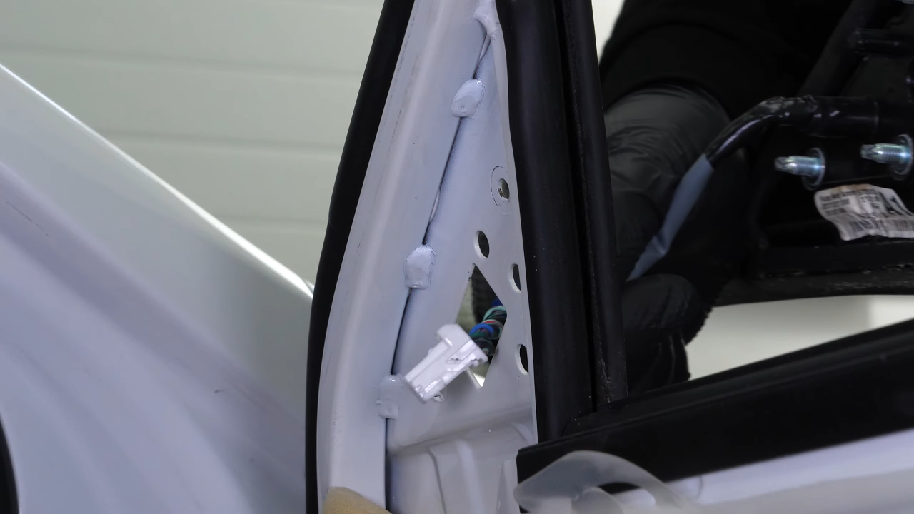 Remove the side view mirror