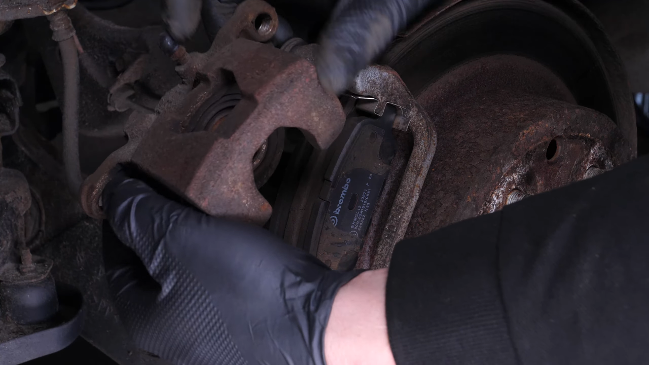 Remove the brake system
