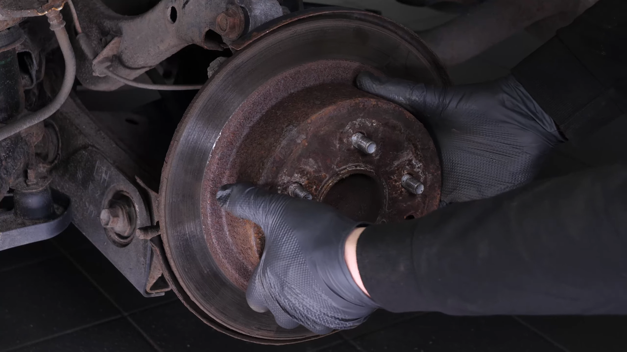 Remove the brake system