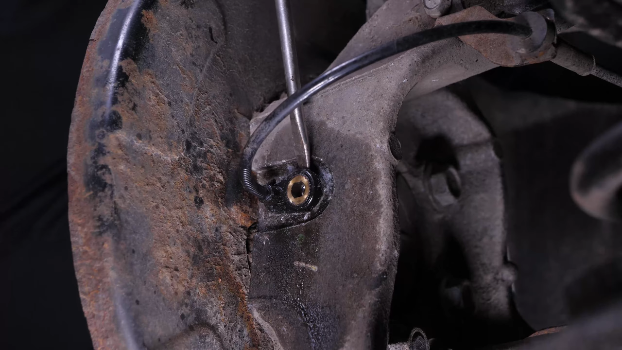 Remove the ABS sensor