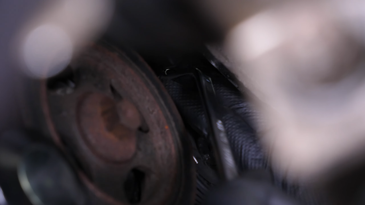 Remove the serpentine belt