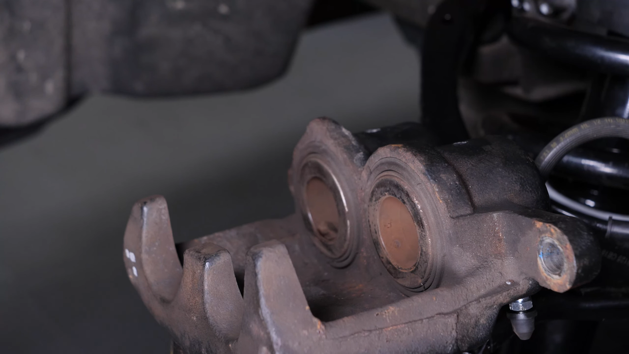 Press the piston
