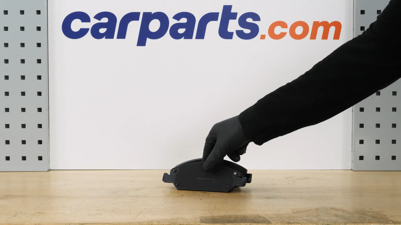 Place the new brake pads