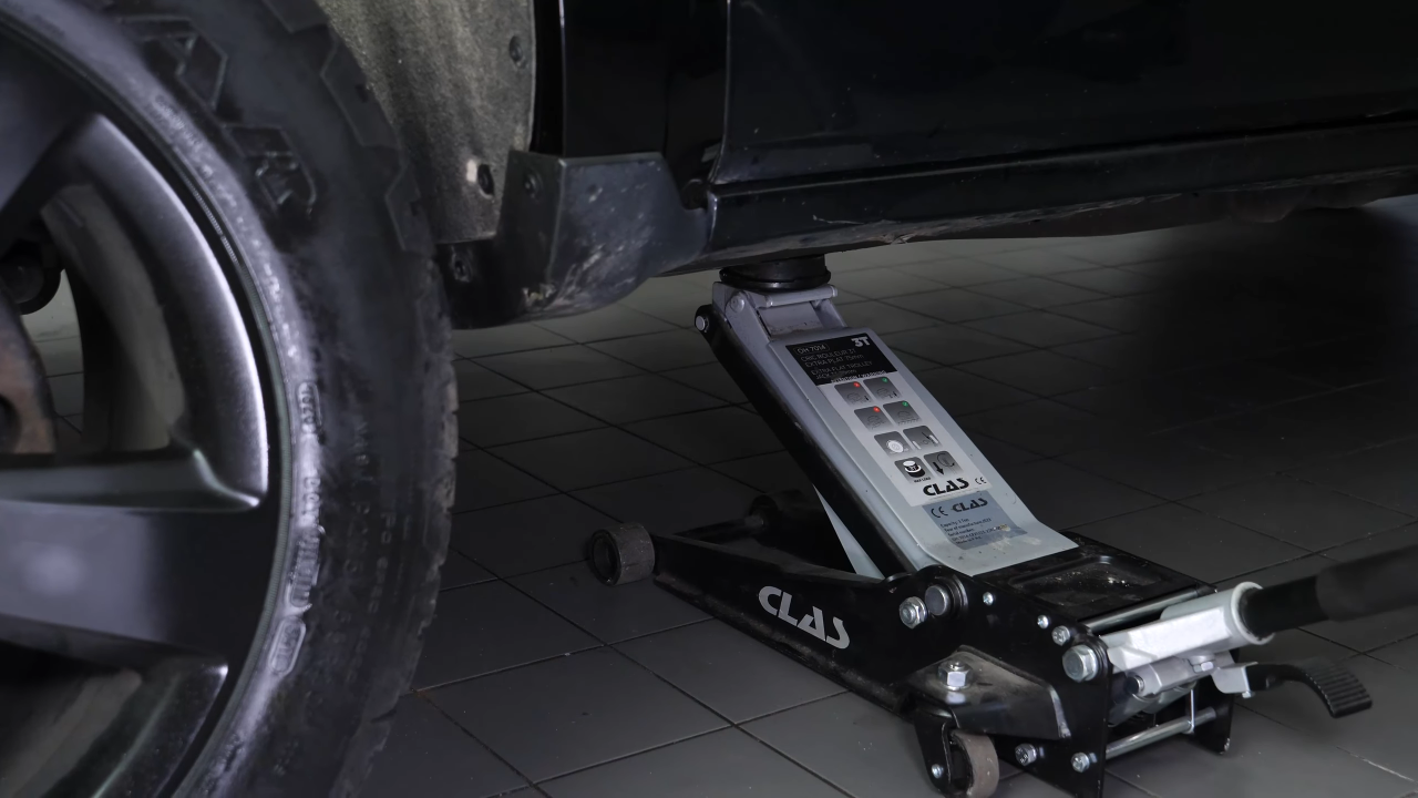 Lift the vehicle