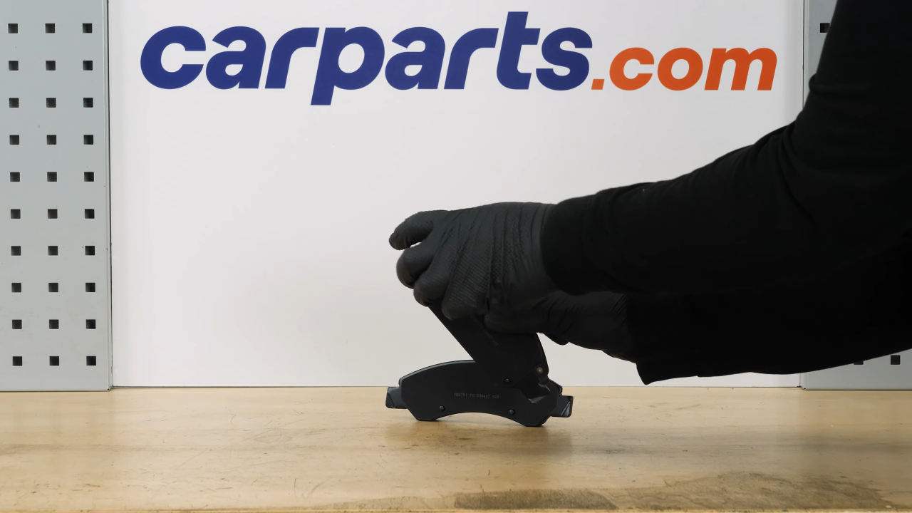 Place the new brake pads