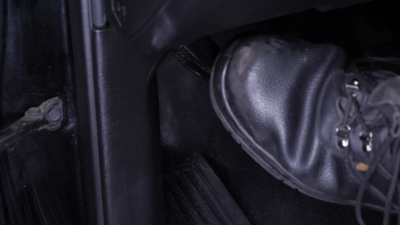 Loosen the parking brake