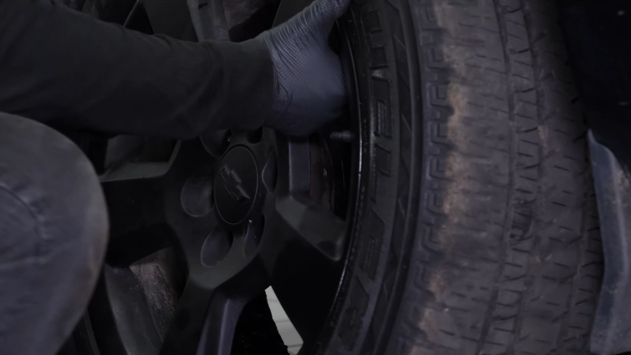 Put the vehicle back on the ground