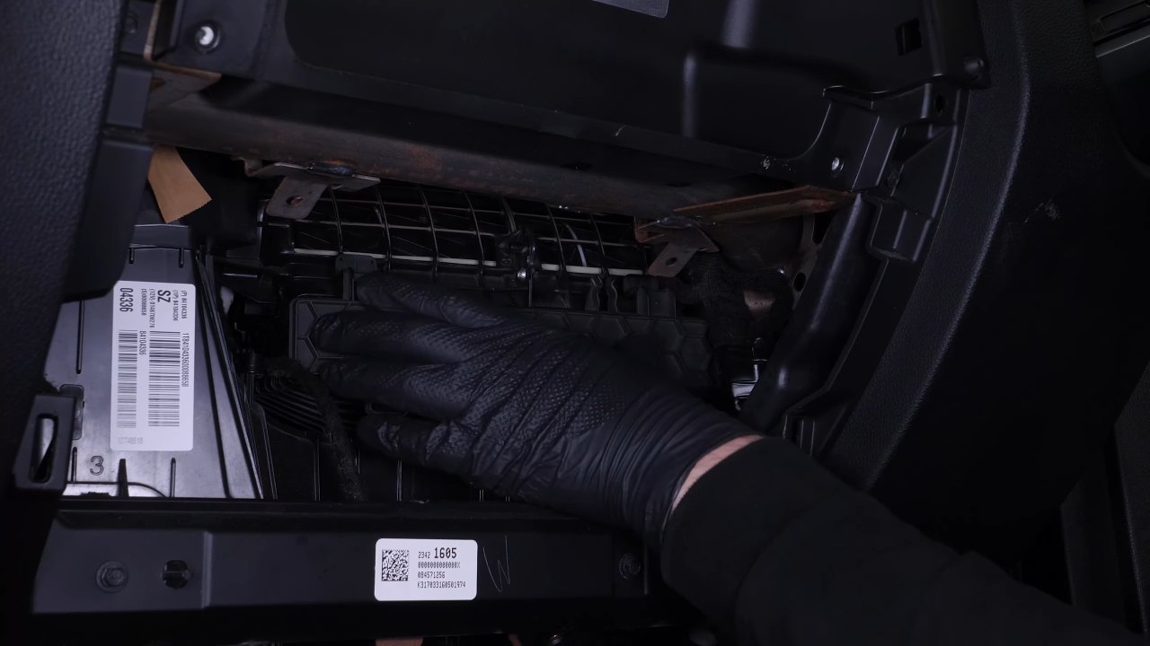 Install the new filter