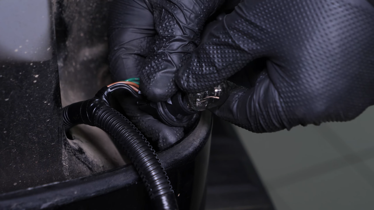 Replace the tail light bulbs