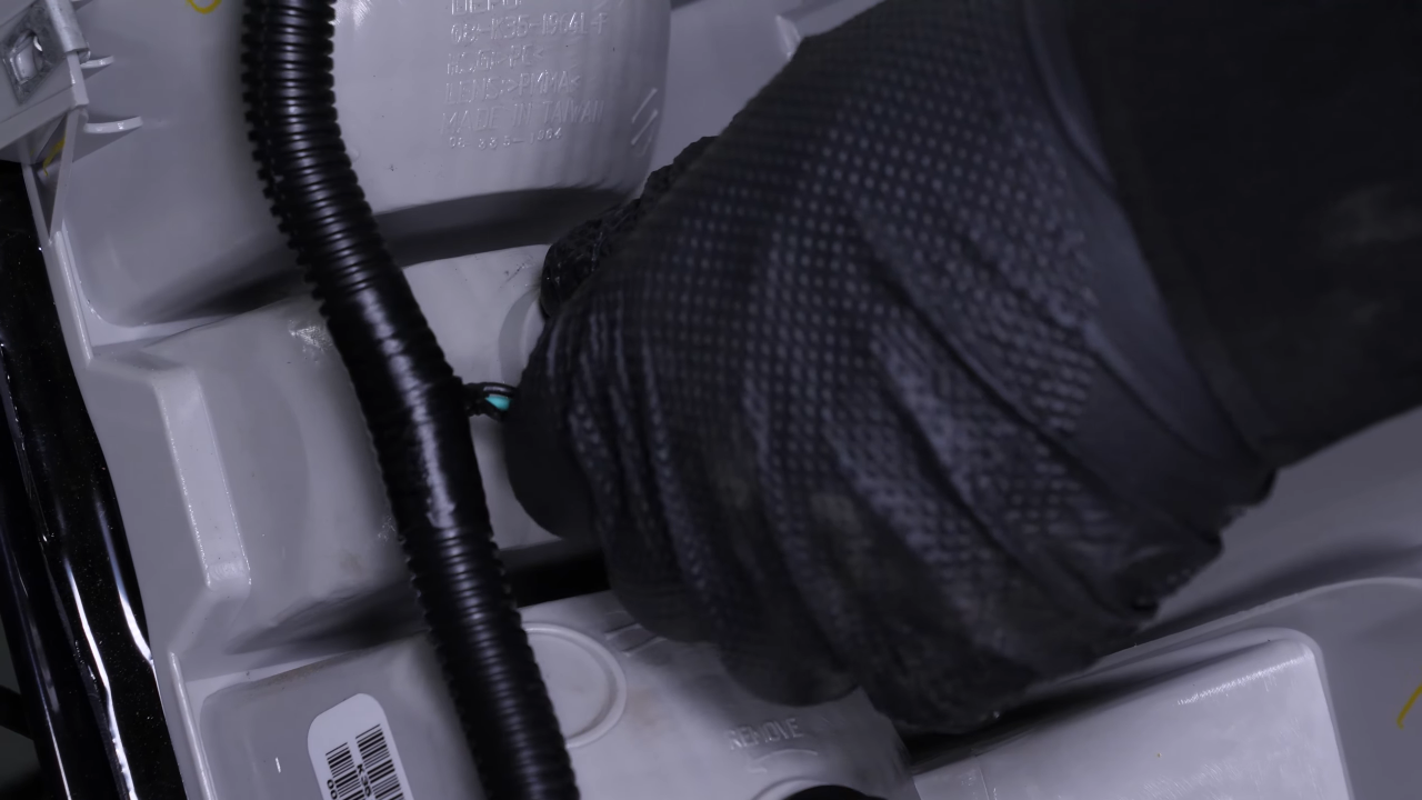 Replace the tail light bulbs