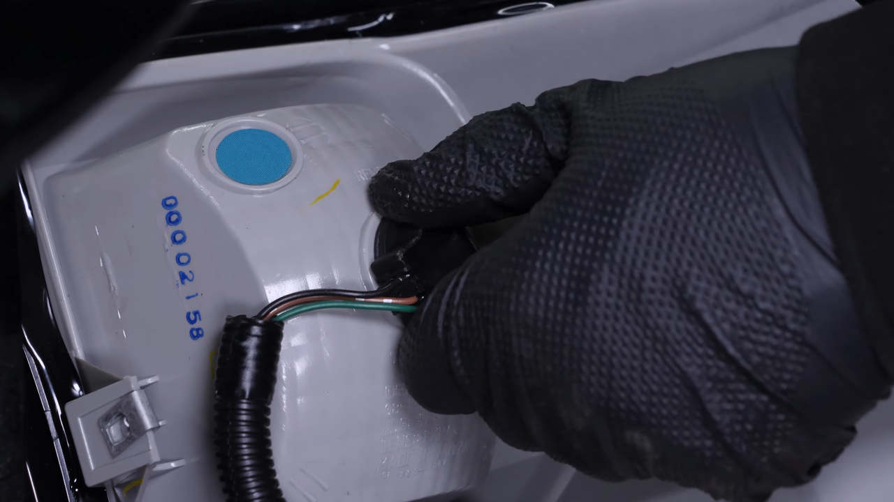 Replace the tail light bulbs